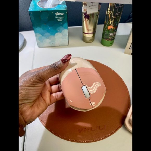 Wireless Keyboard and Mouse Combo 104 Keys Full-Sized 2.4 GHz Colorful Keyboard - Picture 11 of 15